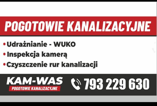 Pogotowie kanalizacyjne Kamwas | Przetykanie | Udrażnianie |