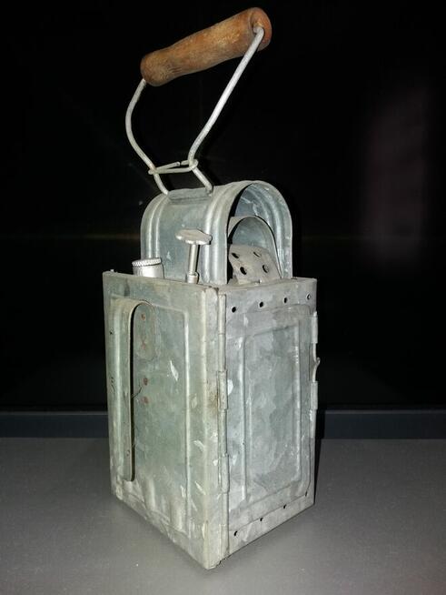Stara lampa karbidowa PKP