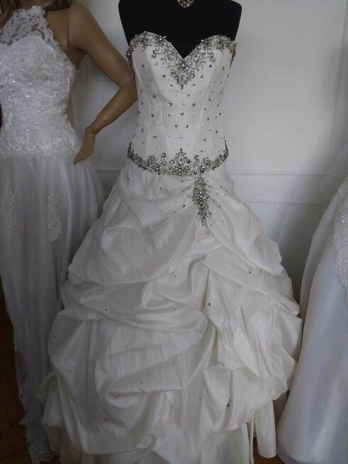 Sprzedam Tanio suknia ślubna księżniczka roz 36-40