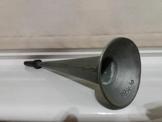 Stara trąbka sygnałowa PKP