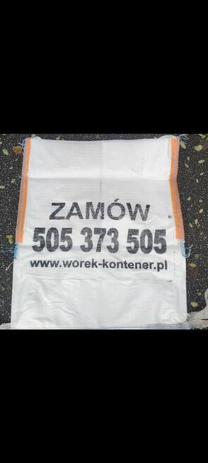 Big Bag 1m3 Wywóz gruzu Śląsk Bytom worek-kontener truck