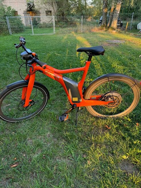 sprzedam dwa rowery elektryczne smart mercedes plus bagażnik