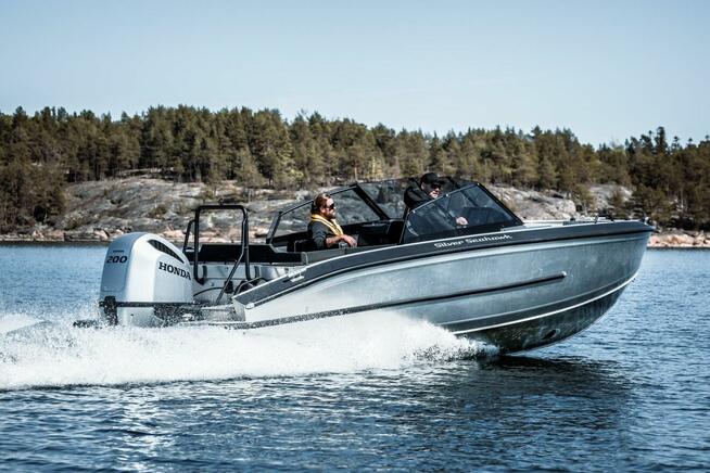 Silver Seahawk BRX > duża łódź motorowa bowrider, aluminiowa