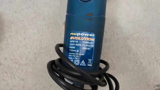 Wiertarko - wkrętarka i szlifierka kątowa