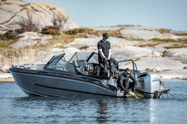 Silver Seahawk BRX > duża łódź motorowa bowrider, aluminiowa
