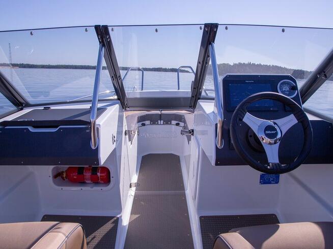 Silver Fox BR > Łódź motorowa motorówka bowrider AluFibre