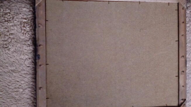 Stary olejny pejzaż sygnowany Aneri (Irena Weiss)