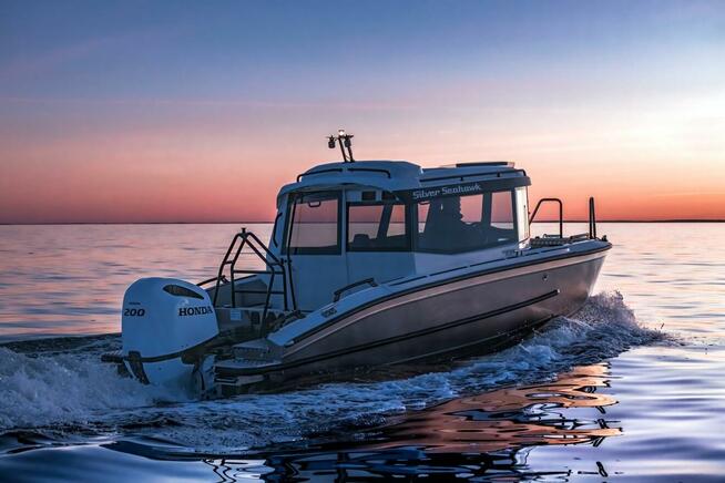 Silver Seahawk CABIN > Łódź motorowa, kabinowa aluminiowa