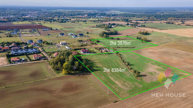 Działka inwestycyjna Olsztynek - Mierki