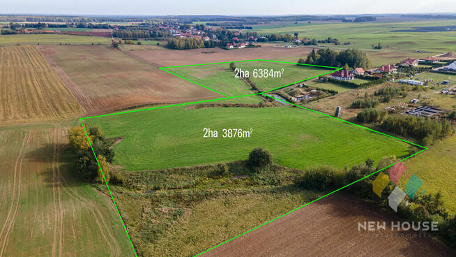 Działka inwestycyjna Olsztynek - Mierki