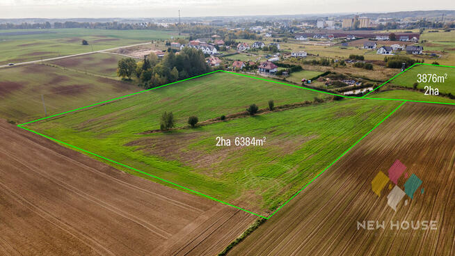 Działka inwestycyjna Olsztynek - Mierki