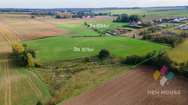 Działka inwestycyjna Olsztynek - Mierki