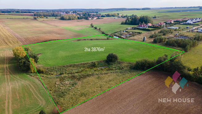 Działka inwestycyjna Olsztynek - Mierki