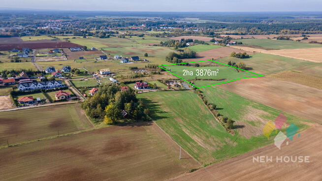 Działka inwestycyjna Olsztynek - Mierki