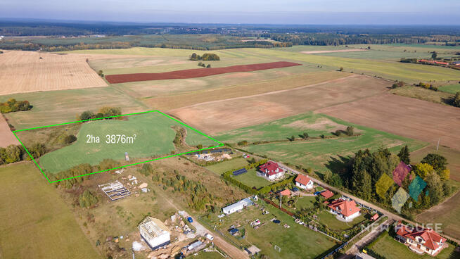 Działka inwestycyjna Olsztynek - Mierki