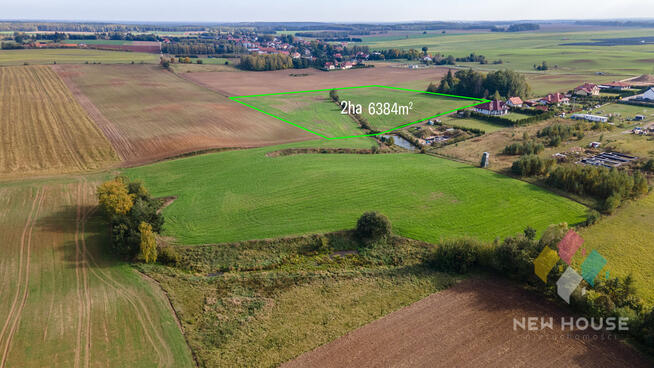 Działka inwestycyjna Olsztynek-Mierki