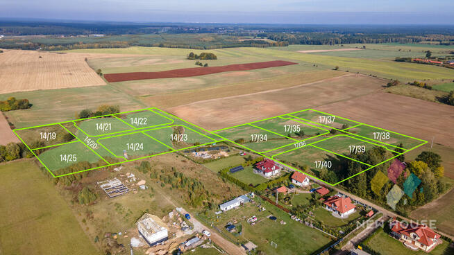 Działka pod budowę domu Olsztynek - Mierki