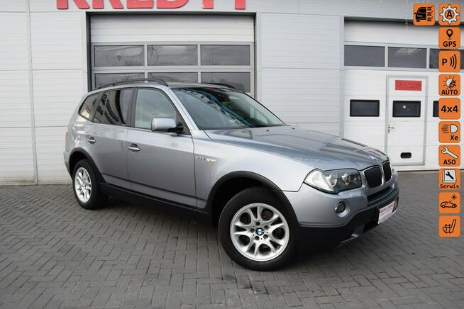 BMW X3 2.0D 4x4 Automat 100% bezwypadkowy Xenon Navi Panorama 222 tys.km.