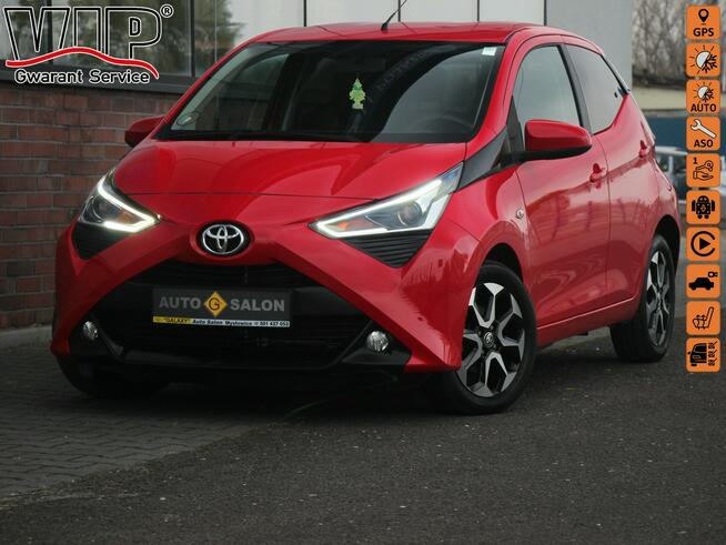 Toyota Aygo 12.2021*Skóra*Navi*Klimatr*GrzFot*Kamera*Esp*Led*Alu*Android*Gwar VGS