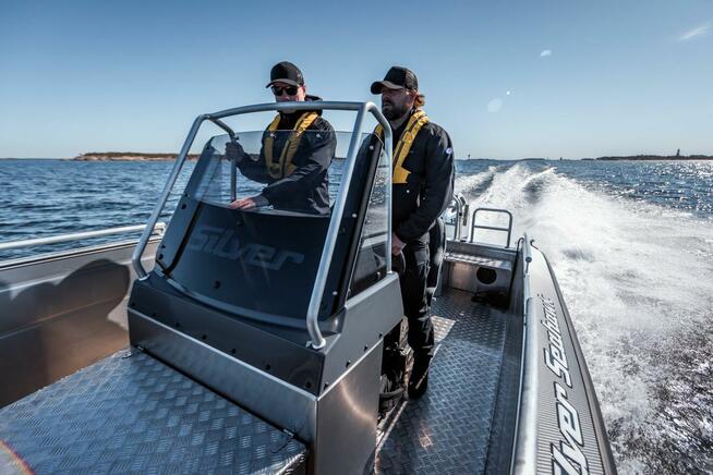 Silver Seahawk CCX > Łódź motorowa, motorówka aluminiowa