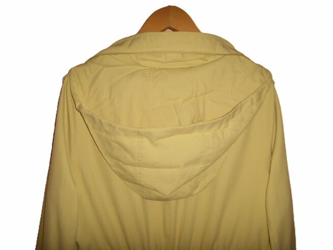 PŁASZCZ DAMSKI, TRENCZ, PROCHOWIEC, KANARKOWY =WROCŁAW=