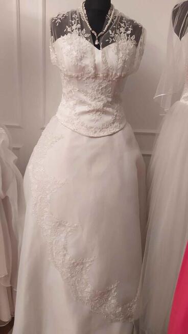 Sprzedam tanio suknie śllubną