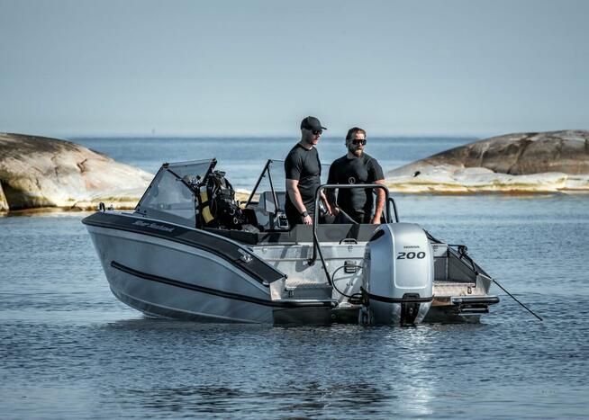 Silver Seahawk BRX > duża łódź motorowa bowrider, aluminiowa