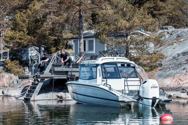 Silver Seahawk CABIN > Łódź motorowa, kabinowa aluminiowa