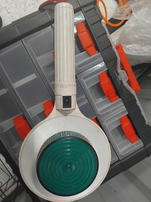 Tarcza ostrzegawcza (lizak dwustronny)