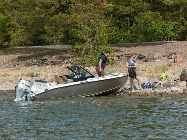 Silver Fox BR > Łódź motorowa motorówka bowrider AluFibre