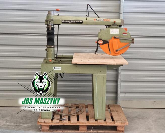 Piła radialna pilarka DeWALT 3kw Poprzeczna