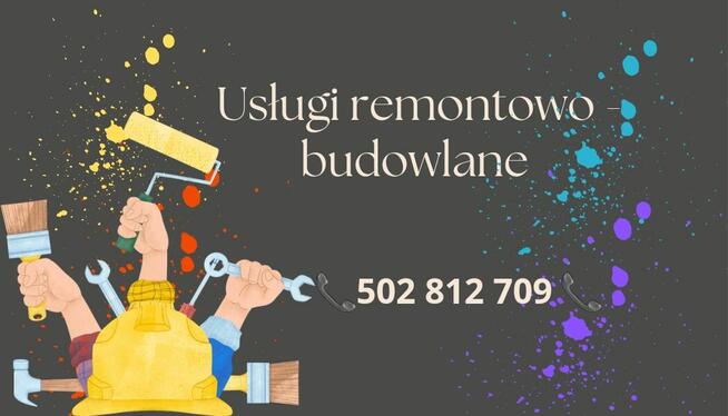 Usługi remontowo-wykończeniowe