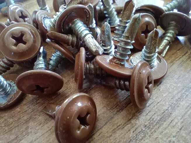 Wkręty montażowe 4,2x13 - Jasny Brąz (RAL 8003)