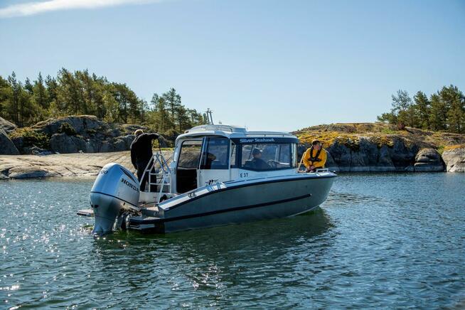 Silver Seahawk CABIN > Łódź motorowa, kabinowa aluminiowa