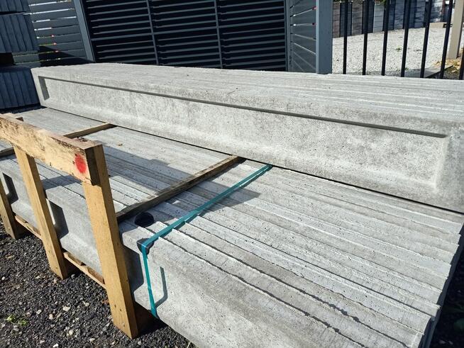 Podmurówka betonowa gładka w ramce wysokość 20/25 cm