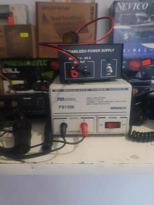 Zasilacz 13,8V 3A 5 6 8 10 12A Przetwornica do CB radia ZS10