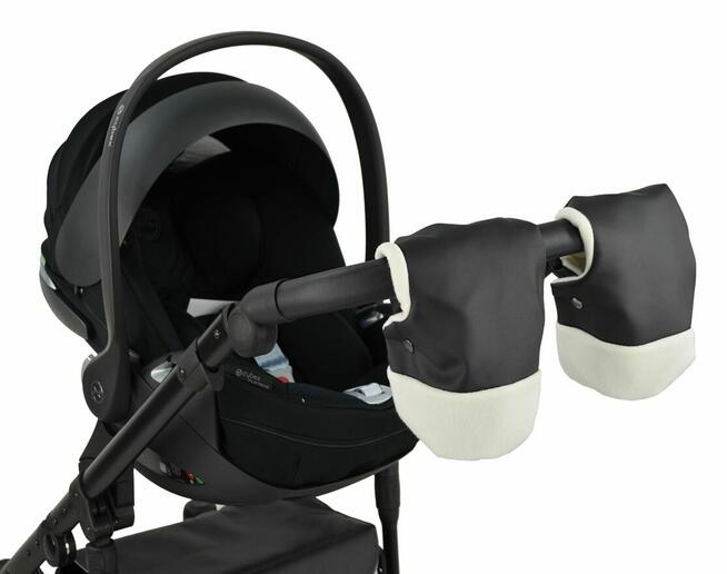 Mufka do Wózka na Sanki Ogrzewacz Rąk Rękawice z Polarem