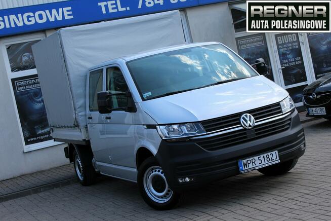 Volkswagen Transporter T6.1 DOKA 6-osob. 2.0TDI 110KM SalonPL 1WŁ FV23% Gwarancja 77154-netto