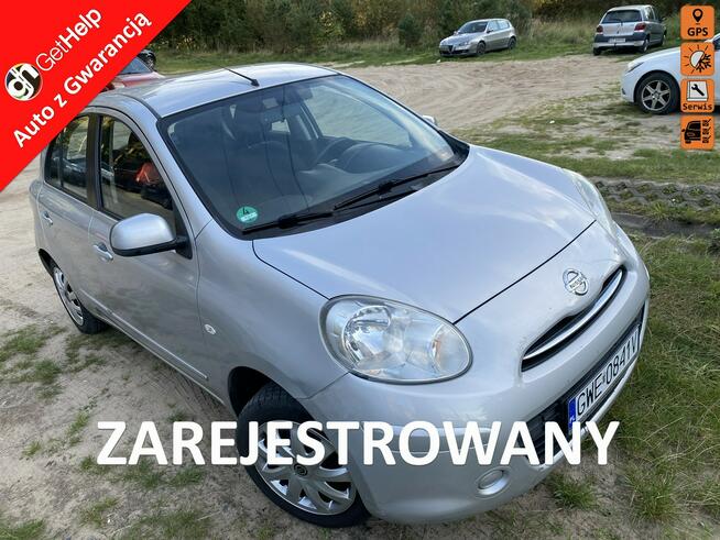 Nissan Micra Benzyna, klimatyzacja, dotykowa nawigacja, 8 airbag, isofix