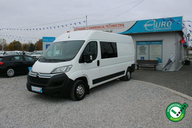 Citroen Jumper Brygadowy 6 osob. SalonPL Gwarancja L3H2