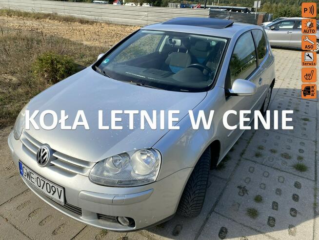 Volkswagen Golf 1,6 MPI ben,CLIMAtronic,2 kpl. kół,parktronik,podgrz. fotele,szyberdac