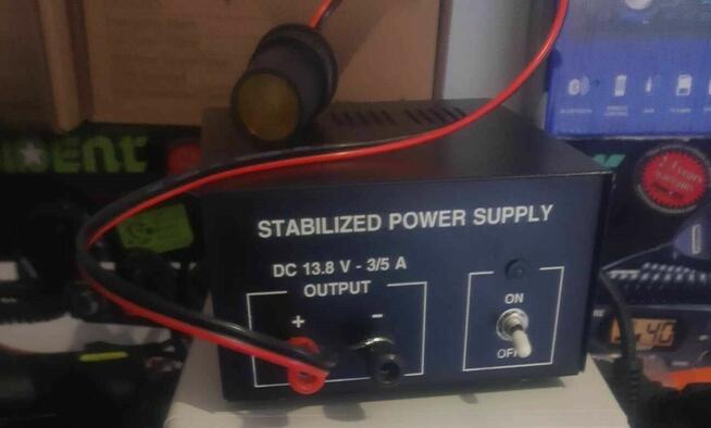 Zasilacz 13,8V 3A 5 6 8 10 12A Przetwornica do CB radia ZS10