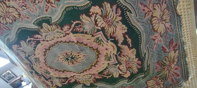 Stary pastelowy barokowy wzór kilim kobierzec gratis wysyłka