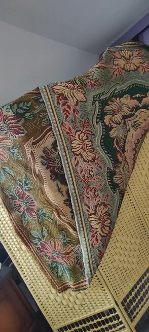 Stary pastelowy barokowy wzór kilim kobierzec gratis wysyłka