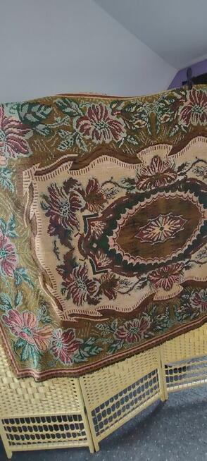 Stary pastelowy barokowy wzór kilim kobierzec gratis wysyłka