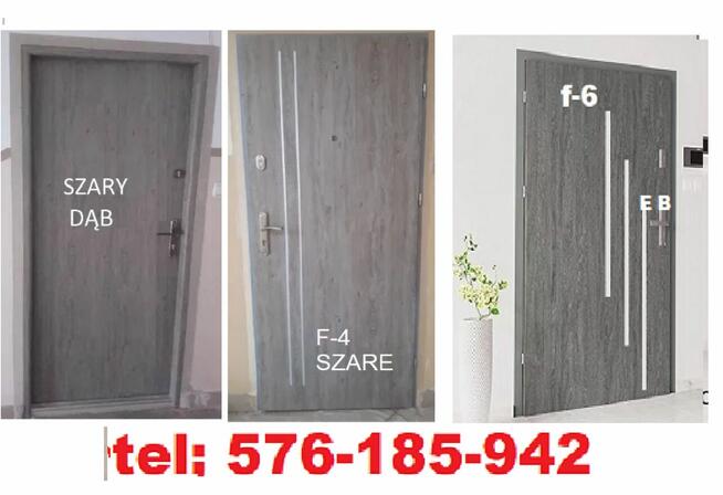 Drzwi ZEWNĘTRZNE wejściowe ocieplone z montażem