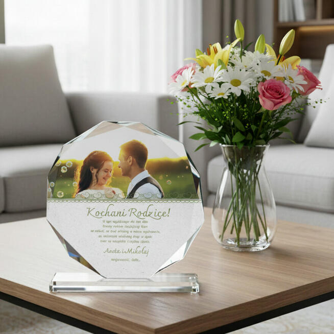 Prezent Ze Zdjęciem Dla Rodziców Podziękowania W Dniu Ślubu