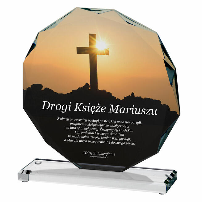 Statuetka Na Pożegnanie Księdza Proboszcza Upominek