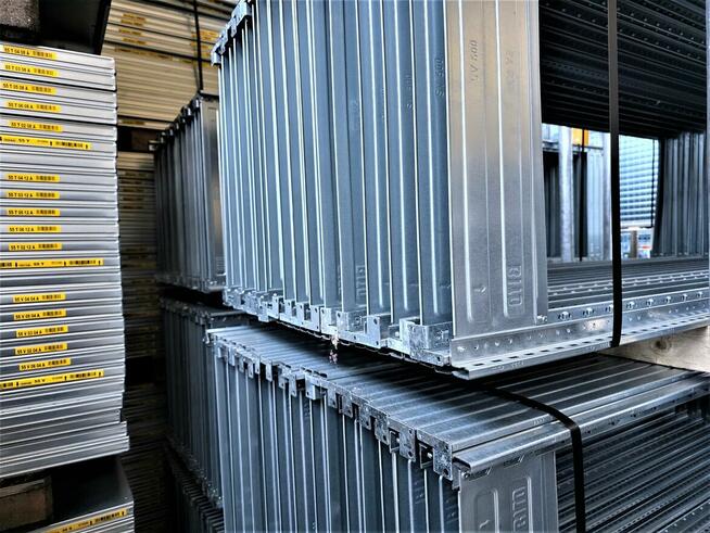 Regał Metalowy 62x220x400cm/21 Magazynowy Ocynk Garaż Piwnic