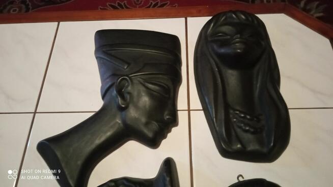 4 stare figurki gipsowe z lat 80 sprzedam